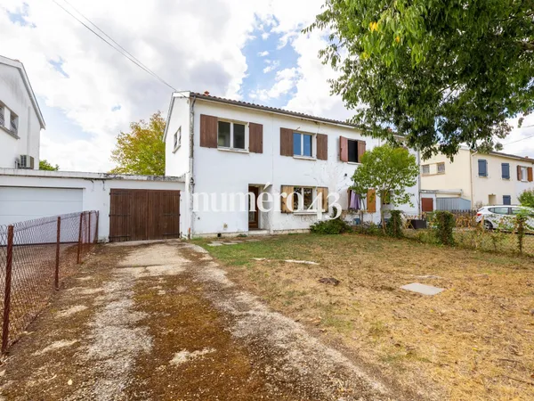Maison T4-80m²-405 m² jardin