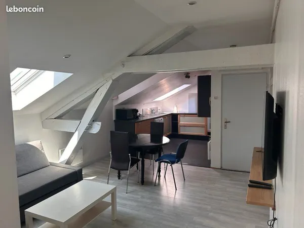 🏠 Appartement T2 meublé - Quartier des 3 Maisons - Nancy