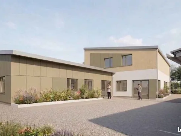 à louer - bureaux neufs 95 m² + balcon a rosieres/troyes