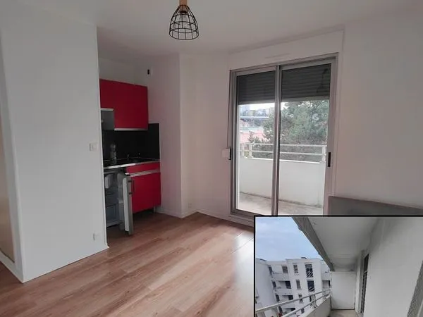 Quartier Sablon / Jardin Lecoq, Non meublé, T2, 28m2, Parking, Terrasse, Rénové