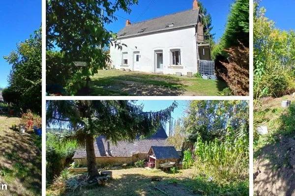 Maison en pierre avec jardin de 735 m²
