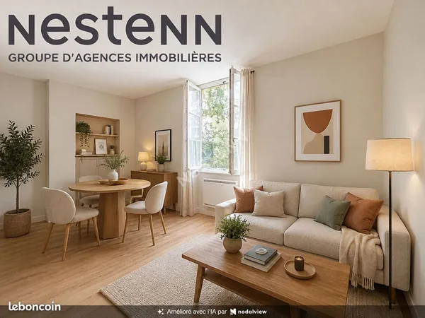 Appartement 2 pièces 38 m²