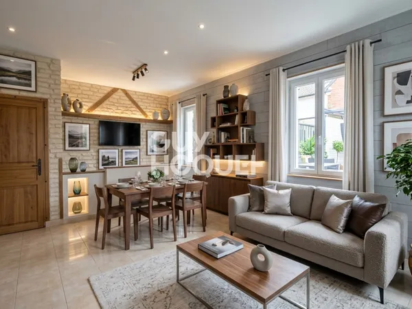 Appartement à vendre de 3 pièces de 57 m²