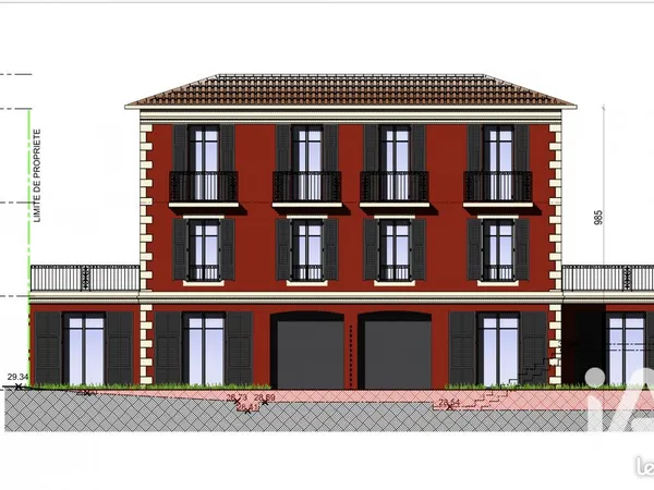 Terrain 235 m² Menton