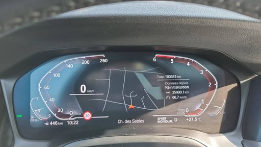 BMW Serie 3 Touring xDrive 30d 286 Mild Hybrid Steptronic8 - M Sport – 2022 – 100581 km – Hybride diesel – Boîte Automatique — photo 38