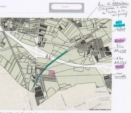 VENTE TERRAIN mixte agricole constructible à ESCAUDAIN escaudain