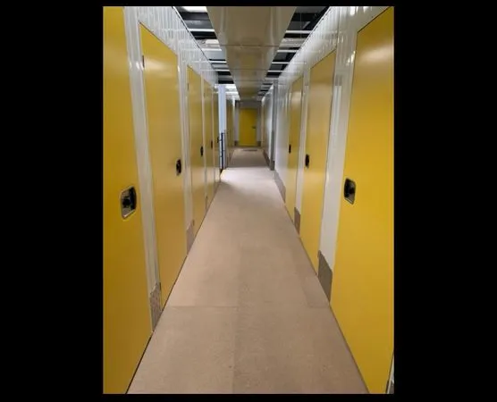 Box containers garage