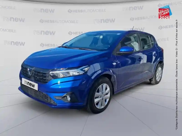 Dacia Sandero 1.0 sce 65ch confort -22 — photo 1