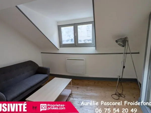 EXCLUSIVITE : Brive en Hyper Centre Apt Type 2 pièces 34m2 - CALME et VUE SUR LES TOITS