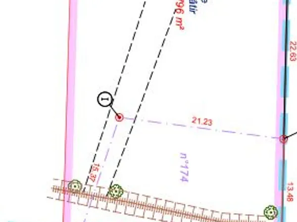 Terrain 2532 m²