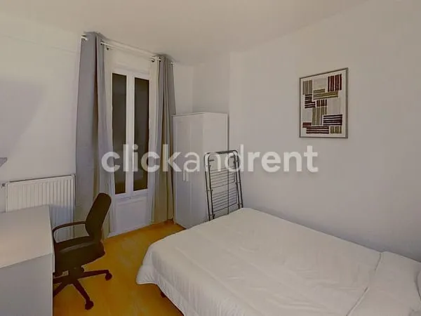 Jolie chambre meublée de 11 m² - Colocation rénovée de standing - Colombes