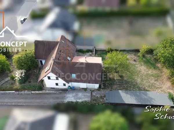 Maison lumineuse et spacieuse 226 m² sur 14 ares à Oberroedern