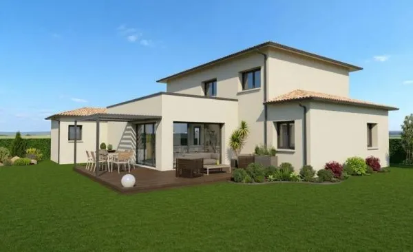 Maison contemporaine de 140 m² avec 4 chambre...