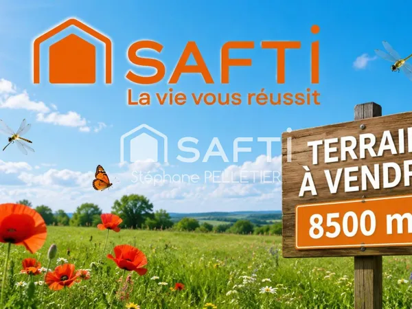 Terrain 8 500 m² à fort potentiel