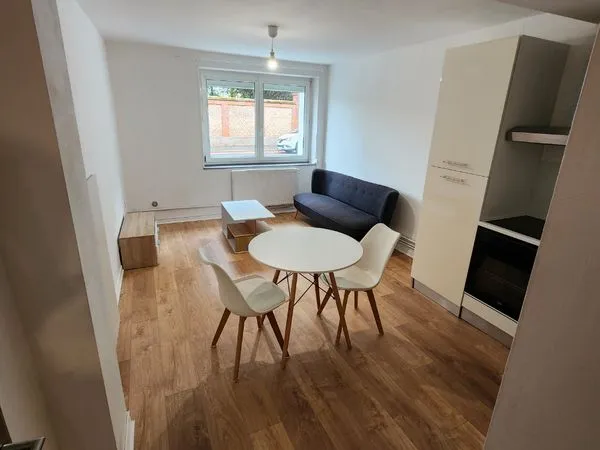F2 meublé 37m2 rénové avec jardin