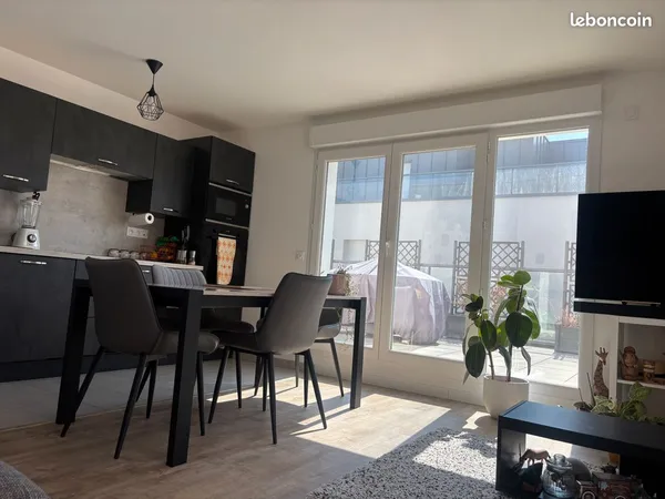 Appartement - 3 pièces 57m² + terrasse 18m²