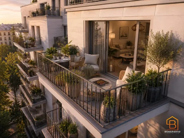 T2 neuf avec balcon  Villa Joffre, Épinay-sur-Seine