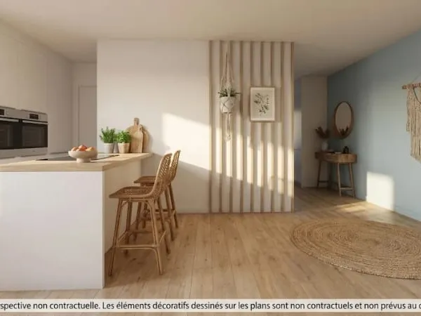 Maison neuve 2 pièces 51 m²