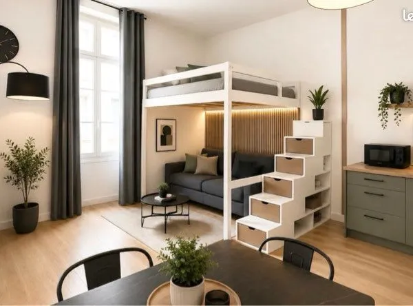 Appartement meublé 35 m² Nice Jean-Médecin / Masséna - 3 à 4 mois - Tout compris
