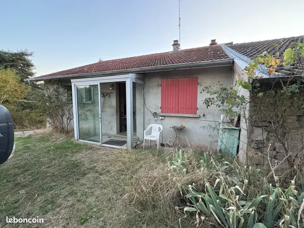 Location maison mitoyenne 70 m² avec grand terrain