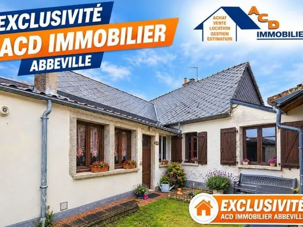 EXCLUSIVITE ACD - MAISON 3 PIECES PRINCIPALES