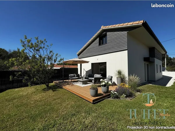 Maison en bois 4 pièces 104 m²
