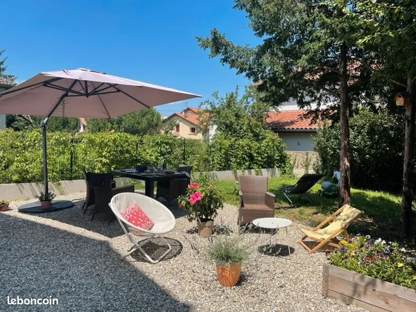 Appartement avec jardin