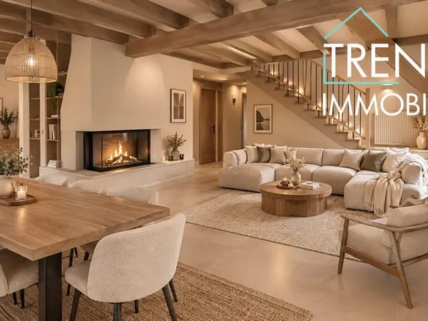 MASSIEU - ANCIENNE GRANGE D'ARCHITECTE - CHARME, VOLUMES ET