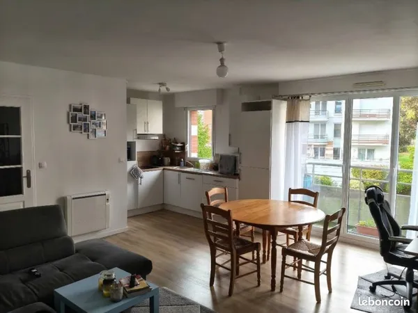 Appartement 2-ème étage, 2 pièce, 48m2