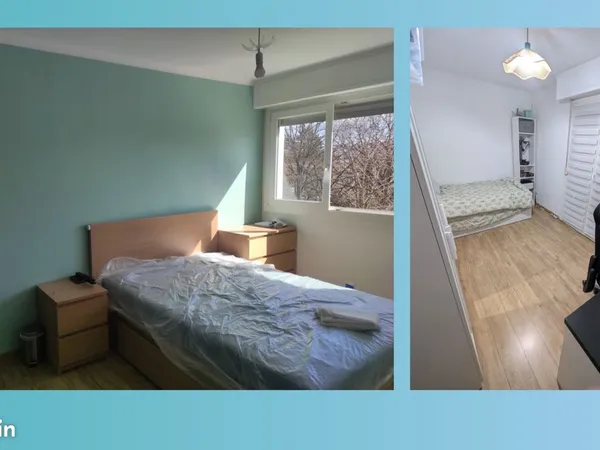 Appartement 3 pièces lumineux de 55 m² non meublé