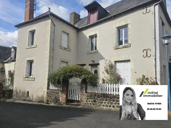 Jolie maison de village rénovée 110 m2 Marray (37370)