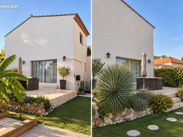 Maison 4 pièces avec panneaux solaires