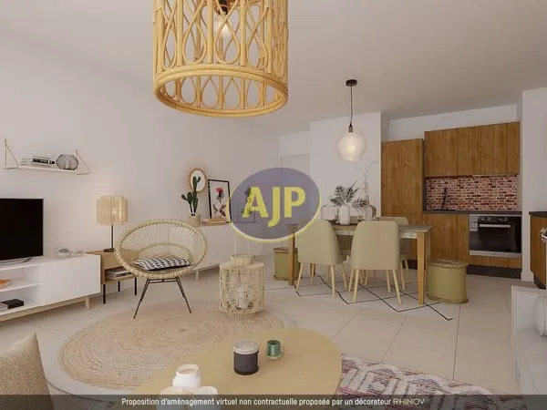 TALENCE - APT T4 AVEC BALCON ET PARKINGS