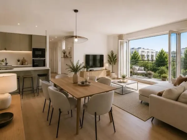 Appartement 3 pièces 61 m²