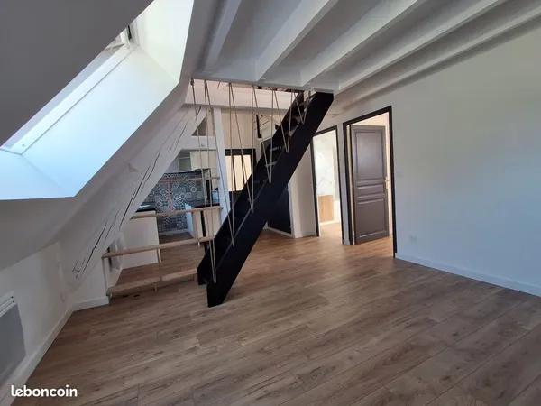 Appartement T2 lumineux avec parking - 35m² Carrez (60m² au sol) -Andelnans