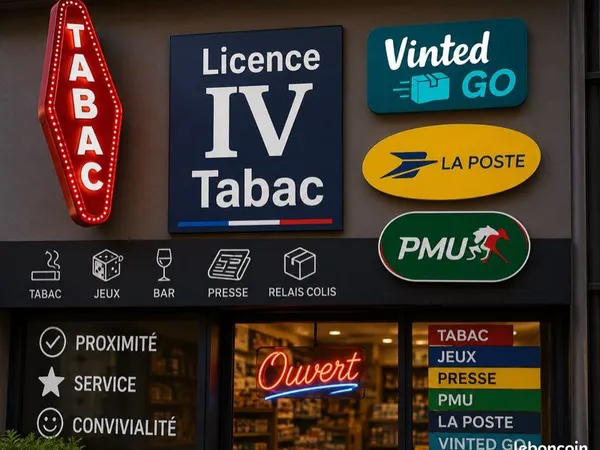 Fond de commerce BAR TABAC