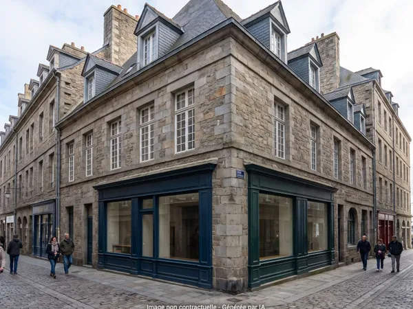 A vendre murs commerciaux St Malo