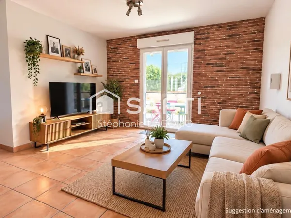 MAISON T3 - 60 M² - TERRASSE, JARDIN ET GARAGE