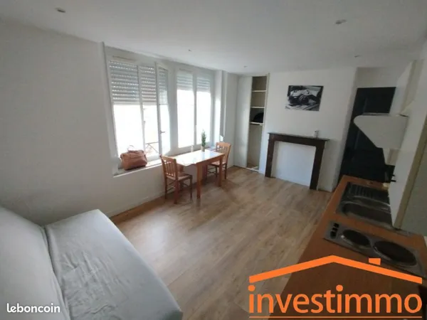 Studio 1 pièce 21 m²