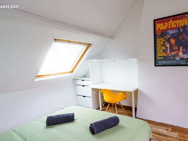 Amienoise 55m2, deux chambres, quartier st Honoré