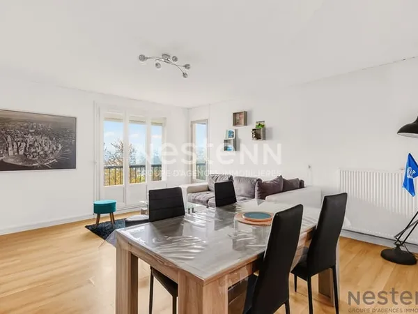 Appartement T3 à vendre à Saint-Brieuc - Dernier étage avec vue dégagée