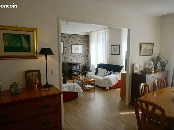 Appartement + studio 125 m²