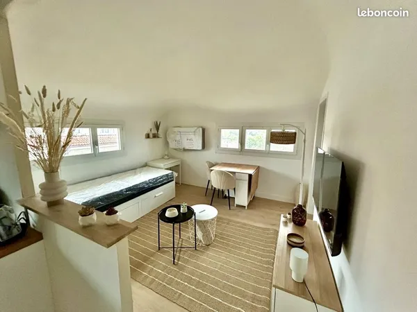 Studio 1 pièce 22 m²