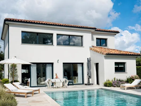 Villa à Garidech sur Terrain de 1600m2