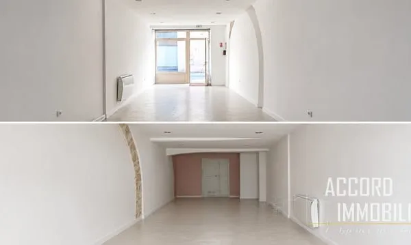 LOCAL COMMERCIAL- 40M2- BEZIERS RUE PIETONNE