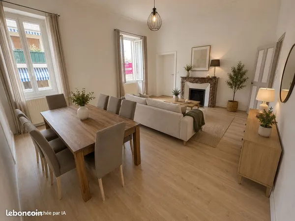 Appartement hausmannien spacieux et lumineux