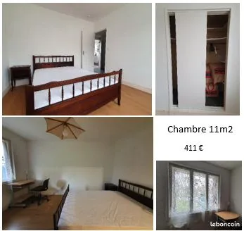 Colocation meublée - 2 chambres
