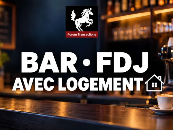 Bar FDJ avec logement Nantes métropole Ouest