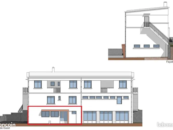 MARANS - Local d'activités - 75m2 - Avec 2 places de Parking