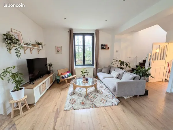 Maison de ville 90 m² - 3 chambres - terrasse et jardins - Nancy